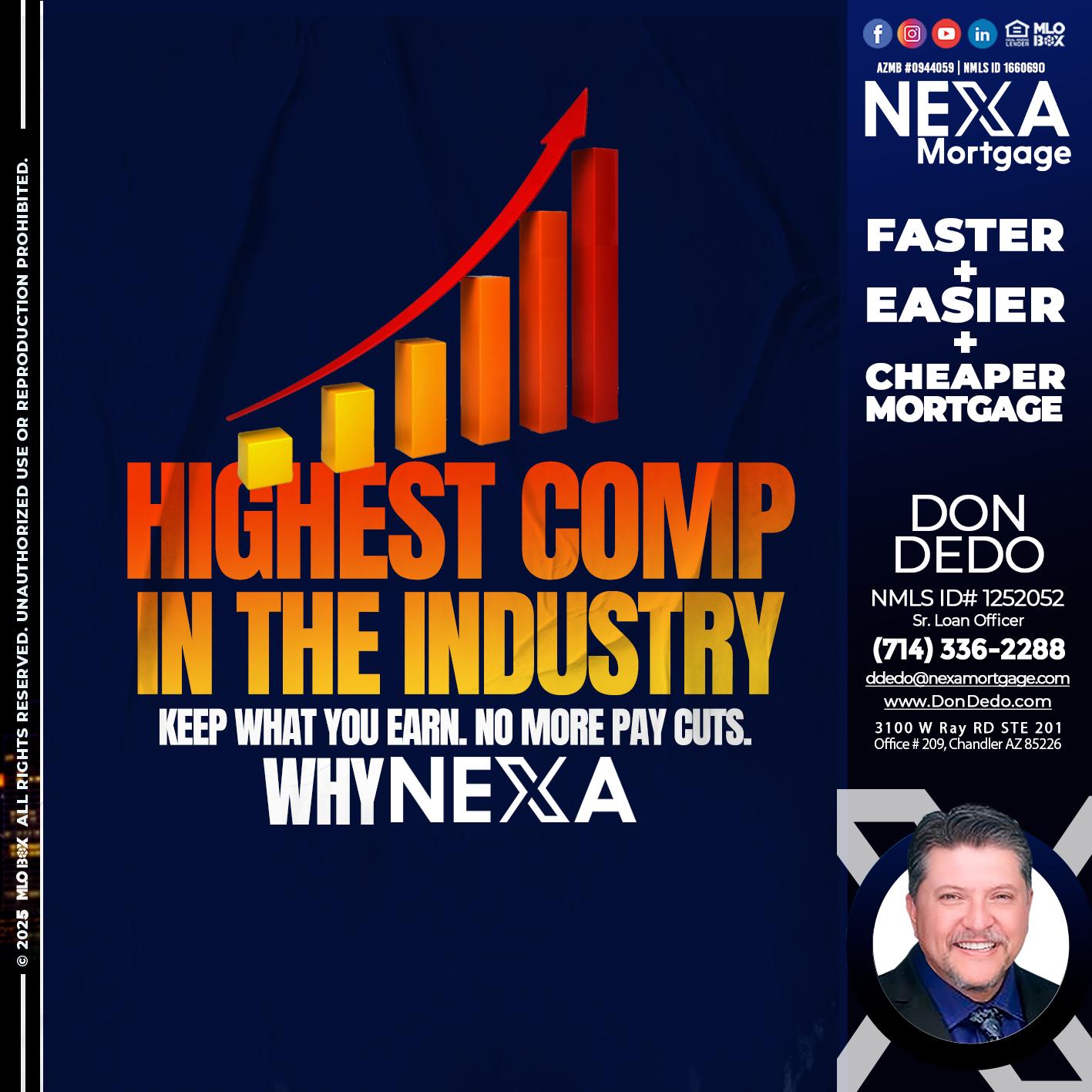 HIGHETS COMP - Don Dedo -Mortgage Loan Originator