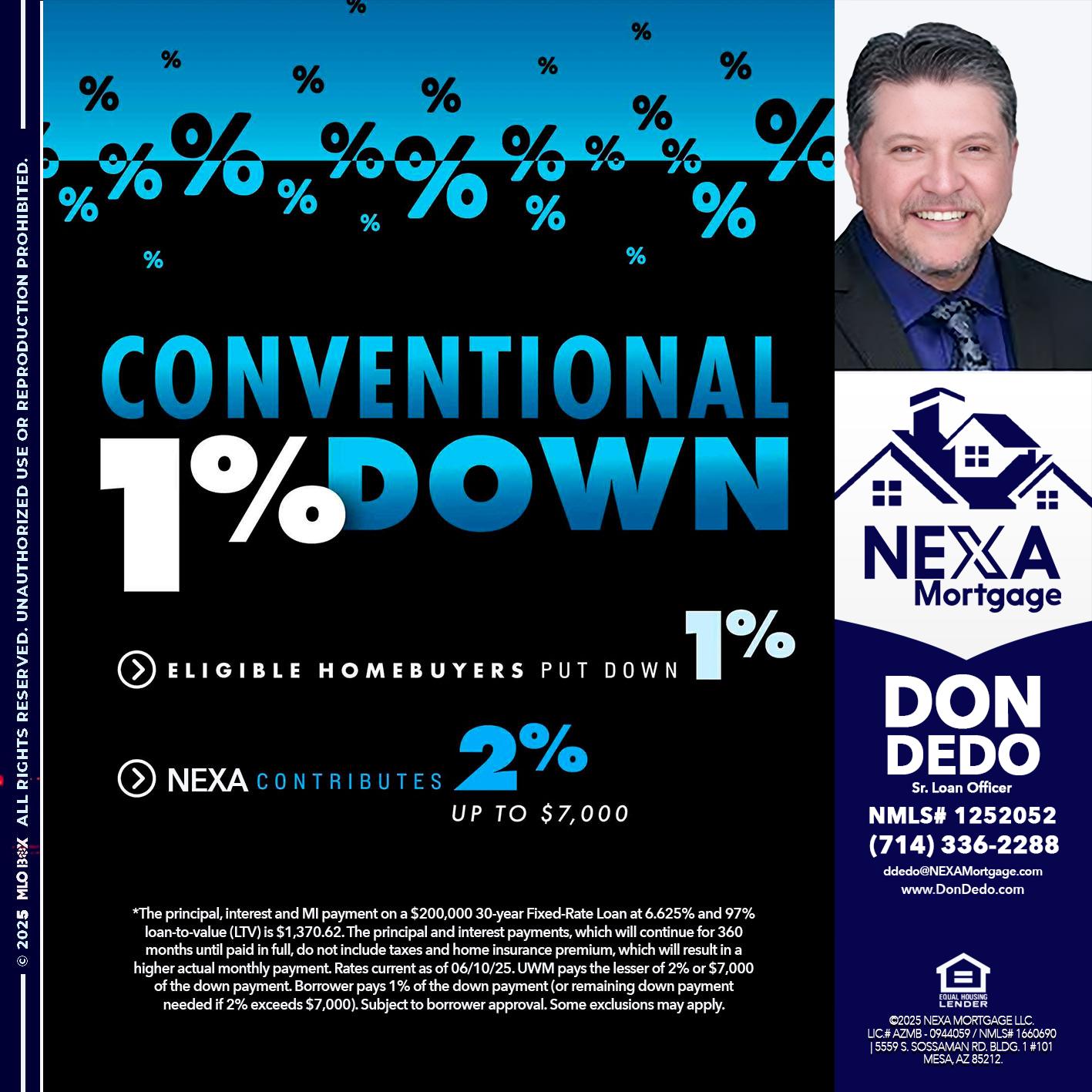 conventional - Don Dedo -Mortgage Loan Originator